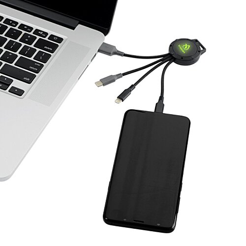 Additional Image 6 - a laptop with a usb cable attached to it
