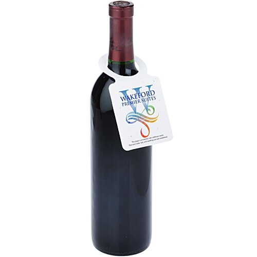 Additional Image 1 - a bottle of wine with a white label