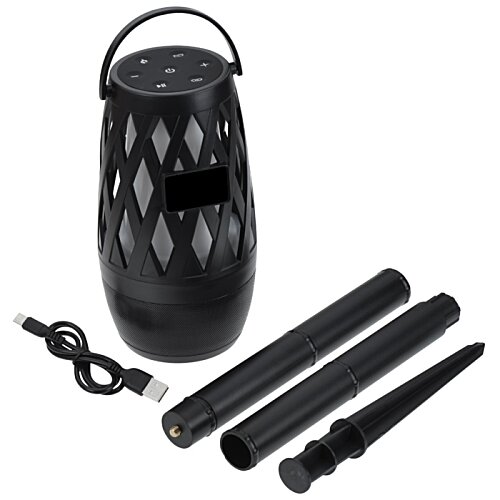 Additional Image 1 - a black object with a handle and a few sticks