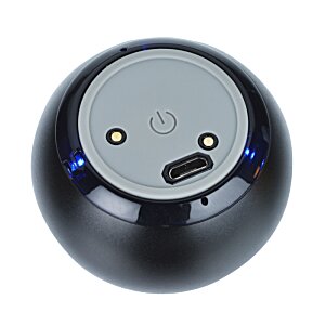 Additional Image 6 - a round black object with a white circle