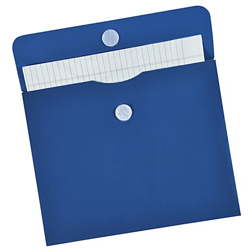 Additional Image 1 - a blue rectangular object with a white strip