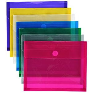 Additional Image 3 - a group of colorful plastic folders