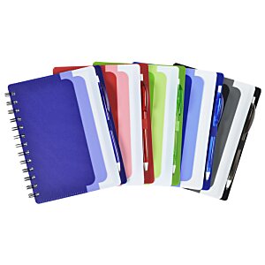 Additional Image 3 - a group of colorful notebooks