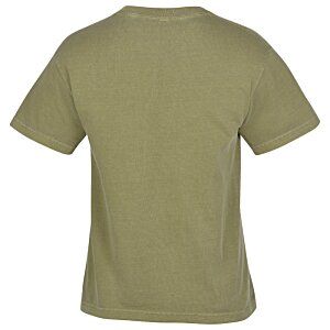 Additional Image 1 - a back of a green shirt