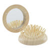 View Image 4 of 5 of Bamboo Compact Mirror with Brush