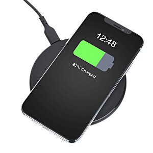 Additional Image 2 - a phone charging on a wireless charger