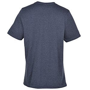 Additional Image 1 - a back of a blue shirt