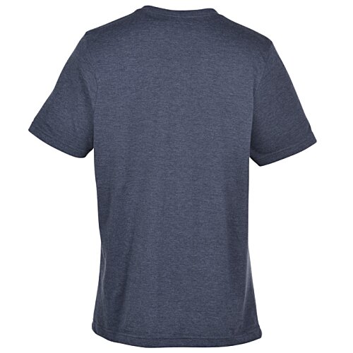 Additional Image 1 - a back of a blue shirt