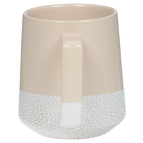 Additional Image 2 - a white and tan mug