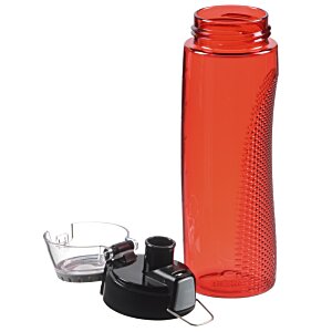 Additional Image 5 - a red water bottle and a black cap