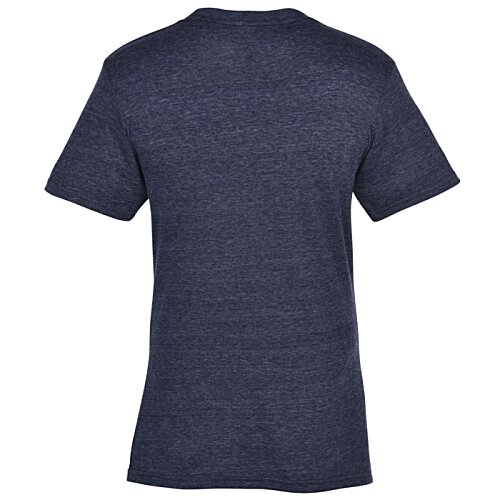 Additional Image 1 - a back of a blue shirt