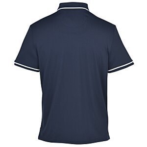 Additional Image 2 - a back of a blue shirt
