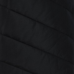 Additional Image 3 - a black fabric with a square pattern