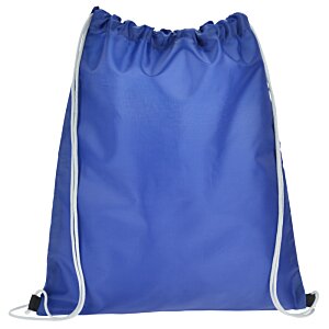 Additional Image 1 - a blue bag with white stripes