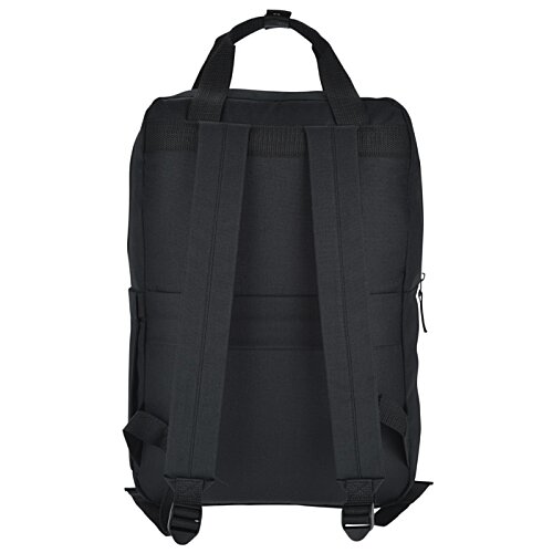 Additional Image 2 - a black backpack with a handle