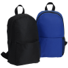 a blue and black backpacks