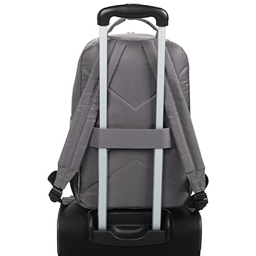 Additional Image 3 - a grey suitcase with a handle