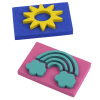 View Image 2 of 3 of Foam Stamps - Sun and Rainbow