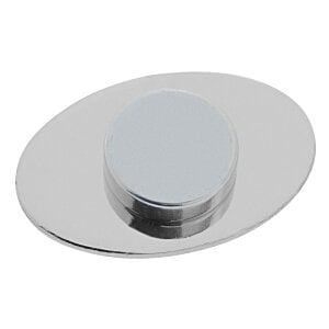 Additional Image 1 - a silver object with a round center