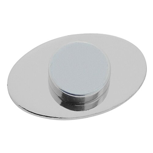 Additional Image 1 - a silver object with a round center