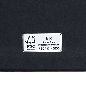 Additional Image 5 - a white label on a black surface