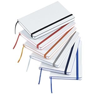 Additional Image 4 - a stack of notebooks with a bookmark