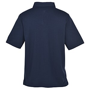Additional Image 1 - a back of a blue shirt