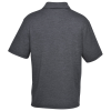 a back of a grey shirt