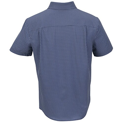 Additional Image 1 - a blue shirt with a white background