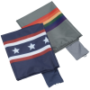 a blurry image of a scarf