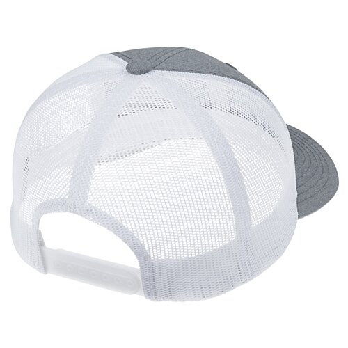 Additional Image 1 - a white cap with a black stripe