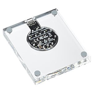 Additional Image 2 - a white rectangular object with a circular hole