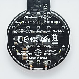 Additional Image 3 - a black circular object with many small buttons