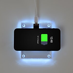 Additional Image 5 - a black rectangular object with a green square on it