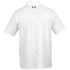 a white shirt with a polka dot design