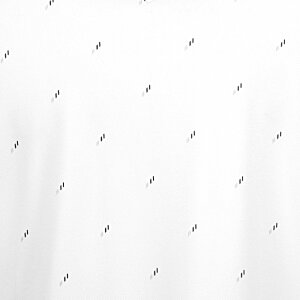 Additional Image 2 - a white fabric with black dots