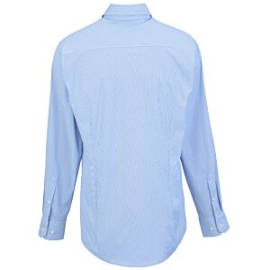 Additional Image 1 - a back of a blue shirt