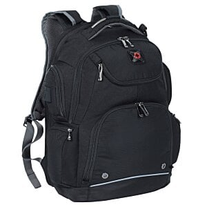 Additional Image 1 - a black backpack with a strap