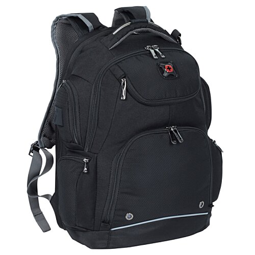 Additional Image 1 - a black backpack with a strap