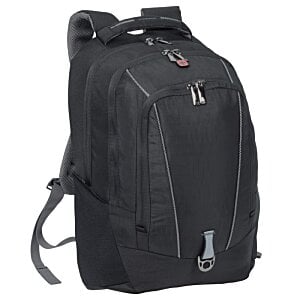 Additional Image 1 - a black backpack with a strap
