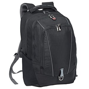 Additional Image 1 - a black backpack with a strap