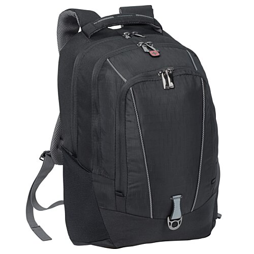 Additional Image 1 - a black backpack with a strap