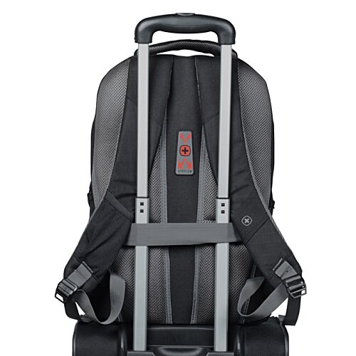 Additional Image 3 - a black backpack with a handle