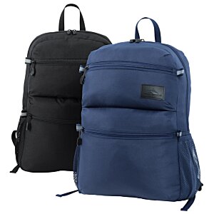 Additional Image 3 - a black and blue backpacks