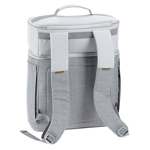 Additional Image 1 - a white backpack with straps