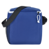 Additional Image 2 - a blue cooler bag with a black strap