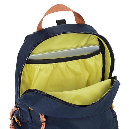 Additional Image 3 - a blue and yellow backpack