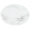 a white marble plate