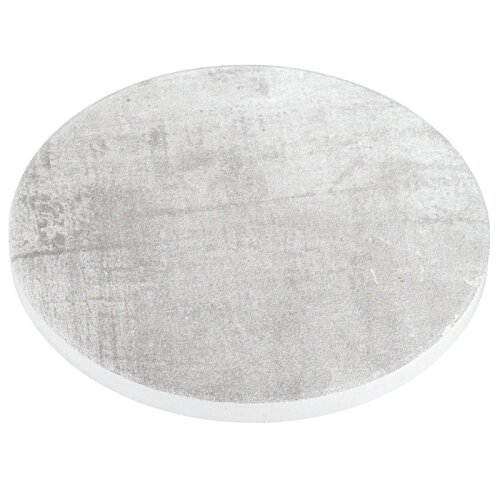 Additional Image 1 - a white oval object with a white background