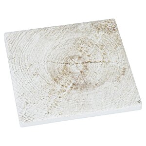 Additional Image 1 - a white square tile with a circle on it